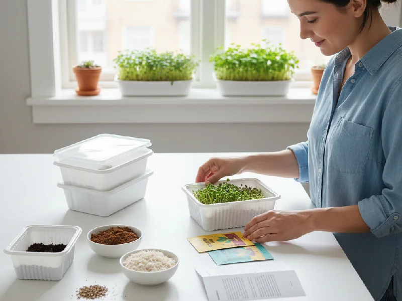 How to choose the best microgreens growing kit for beginners