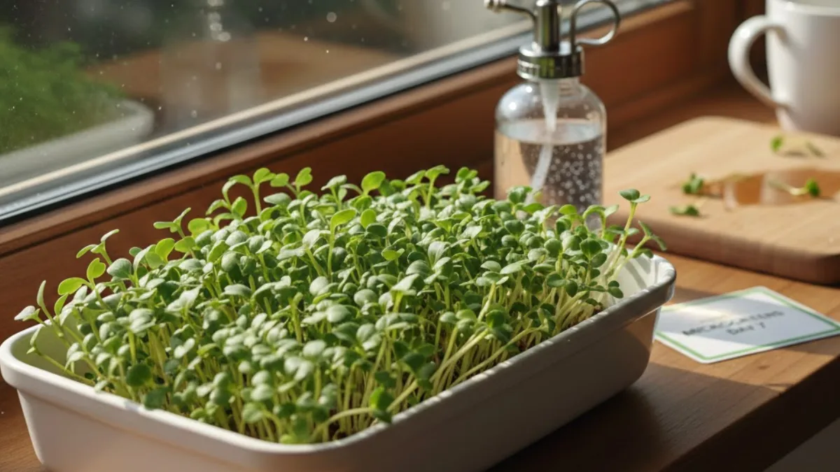 How to Grow Microgreens at Home