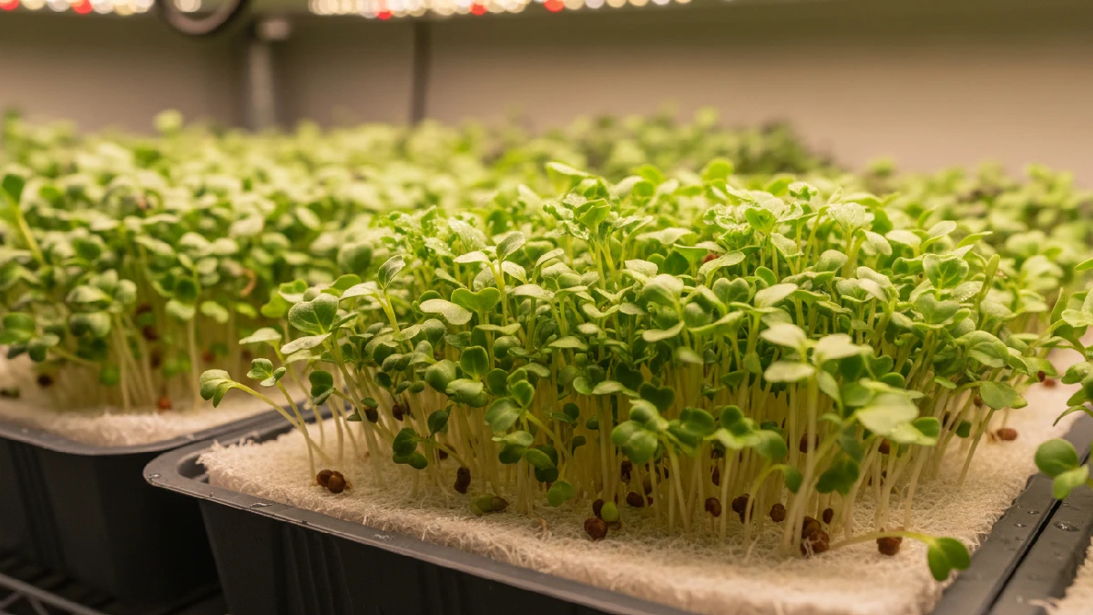 Best Microgreens for Soil Free Growing