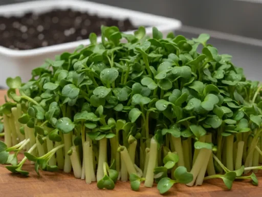 how to grow microgreens without soil