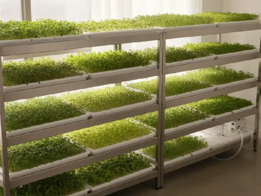 Microgreens Growing Trays