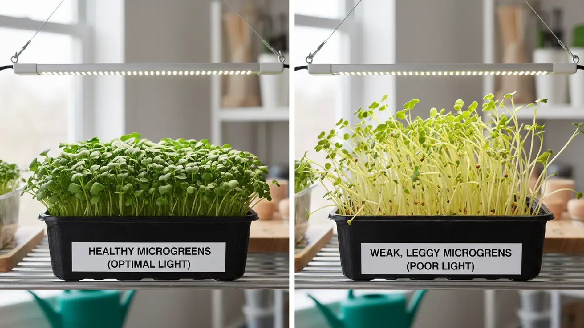 Common microgreens growing mistakes at home