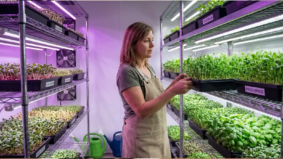 choosing the best microgreens growing tray for indoor setup