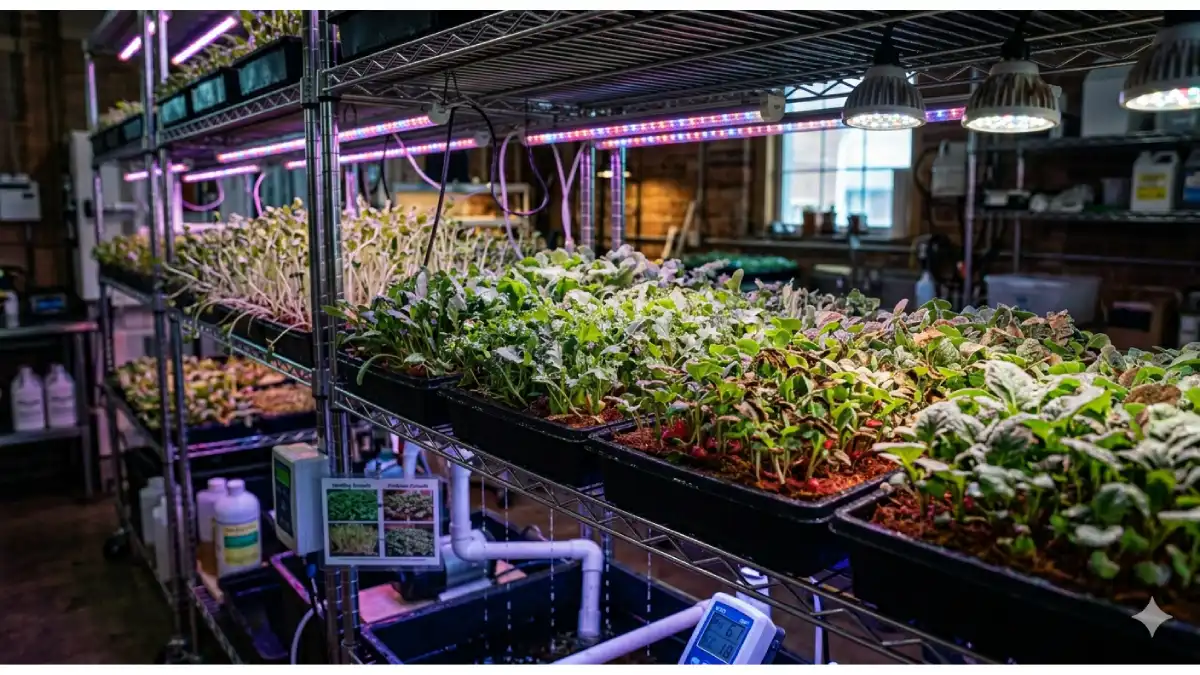 “Microgreens lighting mistakes”