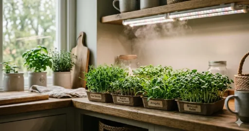 microgreens grow lights