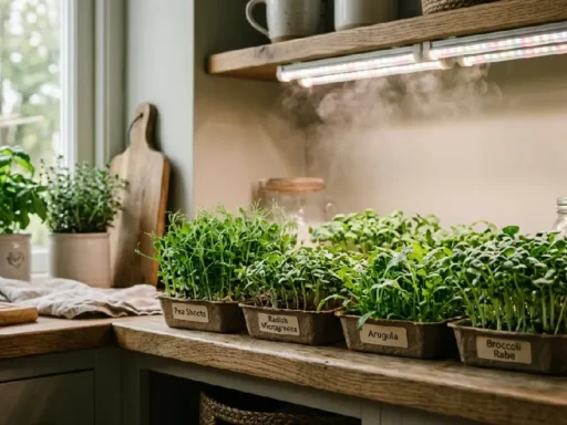 microgreens grow lights
