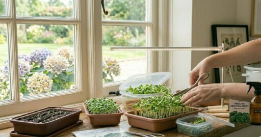 Learn how to grow your own microgreens at home easily using simple setup trays, seeds, water, and natural light beginners guide.