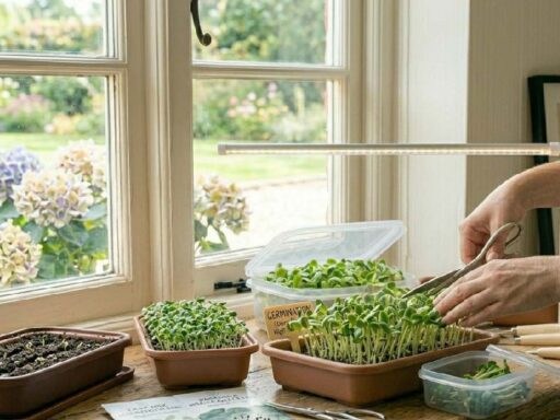 Learn how to grow your own microgreens at home easily using simple setup trays, seeds, water, and natural light beginners guide.