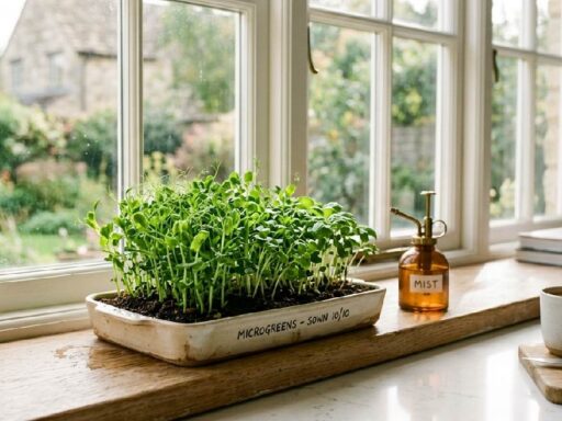 growing your own microgreens