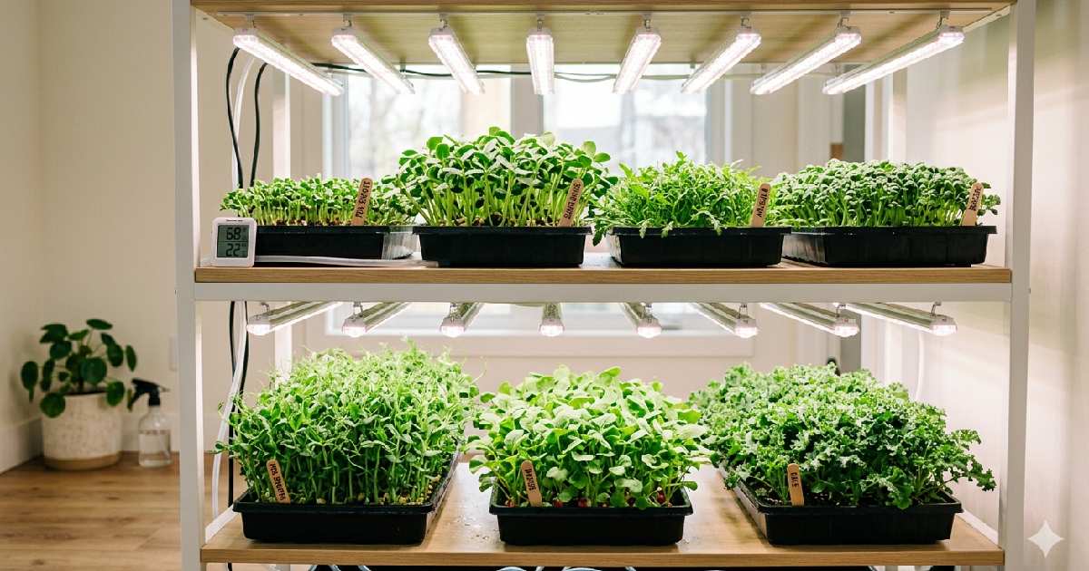 Grow Light for Microgreens