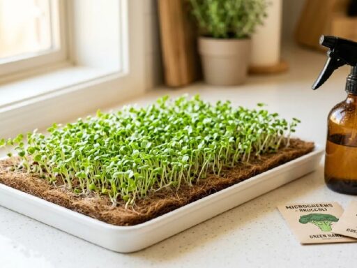 The Microgreens Grow Mat keeps indoor gardening clean and simple. No messy soil; roots grab mat fast; shoots peek green daily; tiny effort, huge impact.