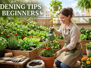 Gardening Tips for Beginners: Learn easy plant care, watering, sunlight, soil, and small space gardening for a healthy home garden.
