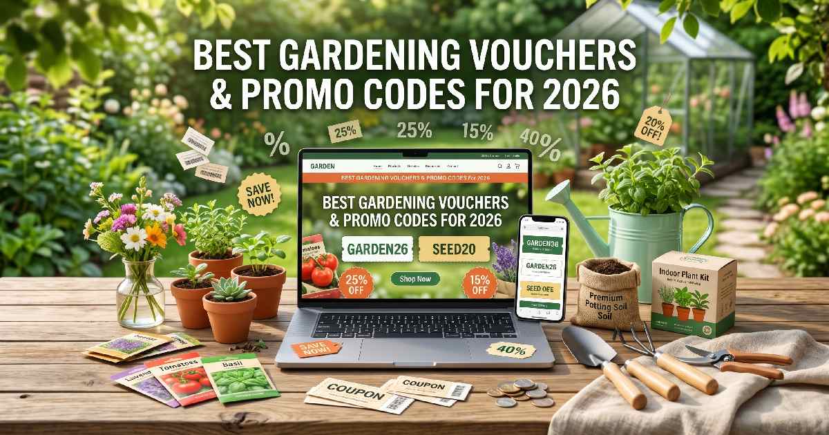 Best Gardening Vouchers & Promo Codes for 2026