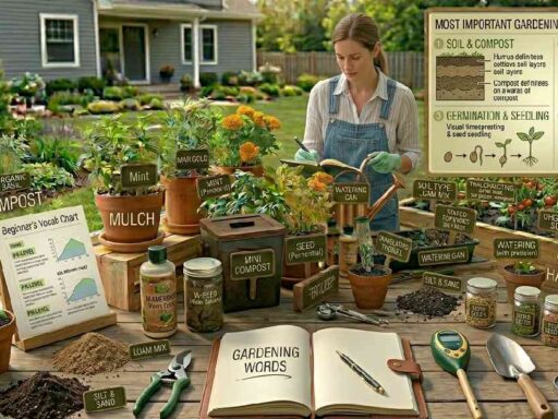 50+ Gardening Words Every Beginner Should Know