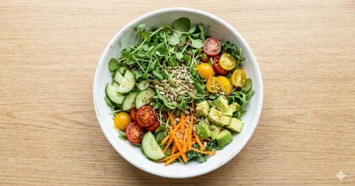 Microgreen Salad Recipe