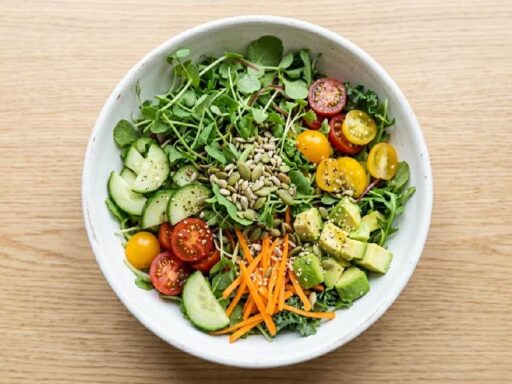 Microgreen Salad Recipe