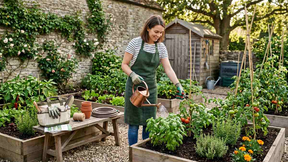 Simple and consistent gardening maintenance like watering, pruning, and regular care keeps plants healthy, reduces problems, and improves long-term garden growth.