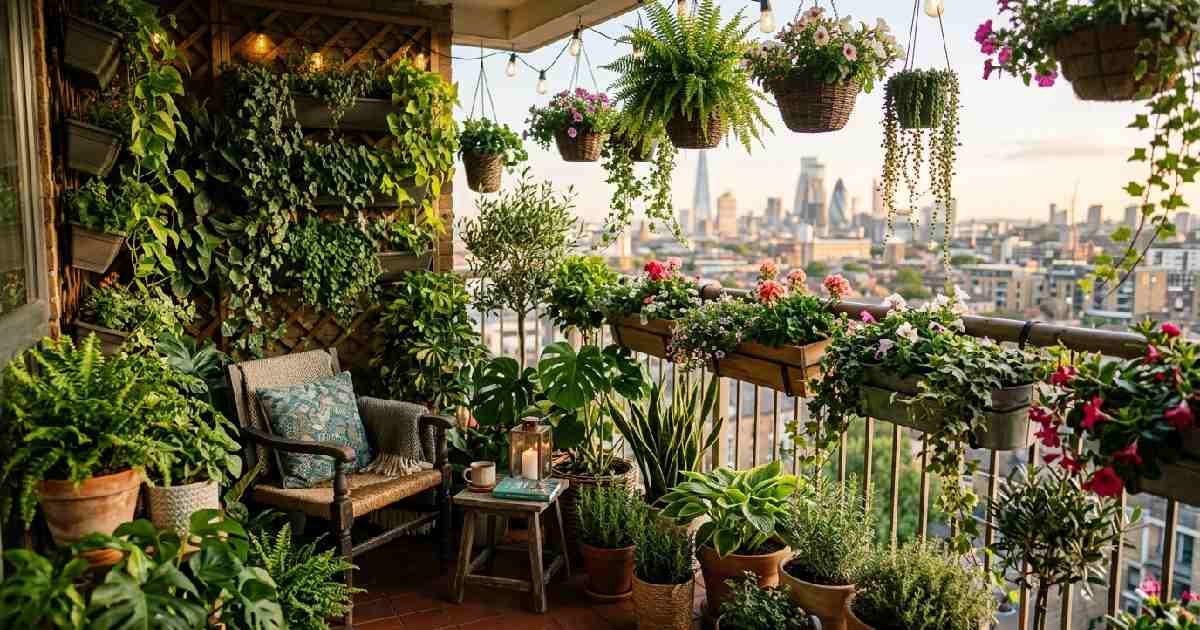 Balcony Garden Ideas for Small Space