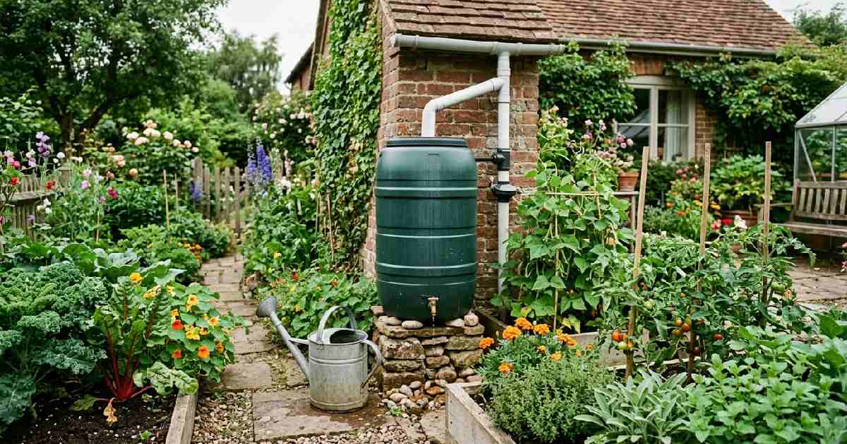 Rainwater Harvesting for Garden Home