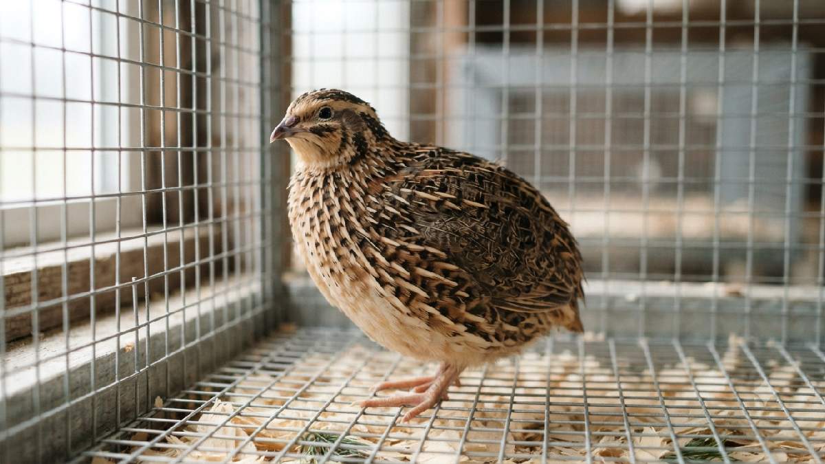 Coturnix quail breed for home farming