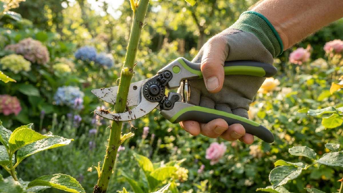 Ratchet pruning shears
