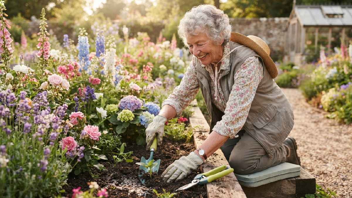 Comfortable gardening with arthritis