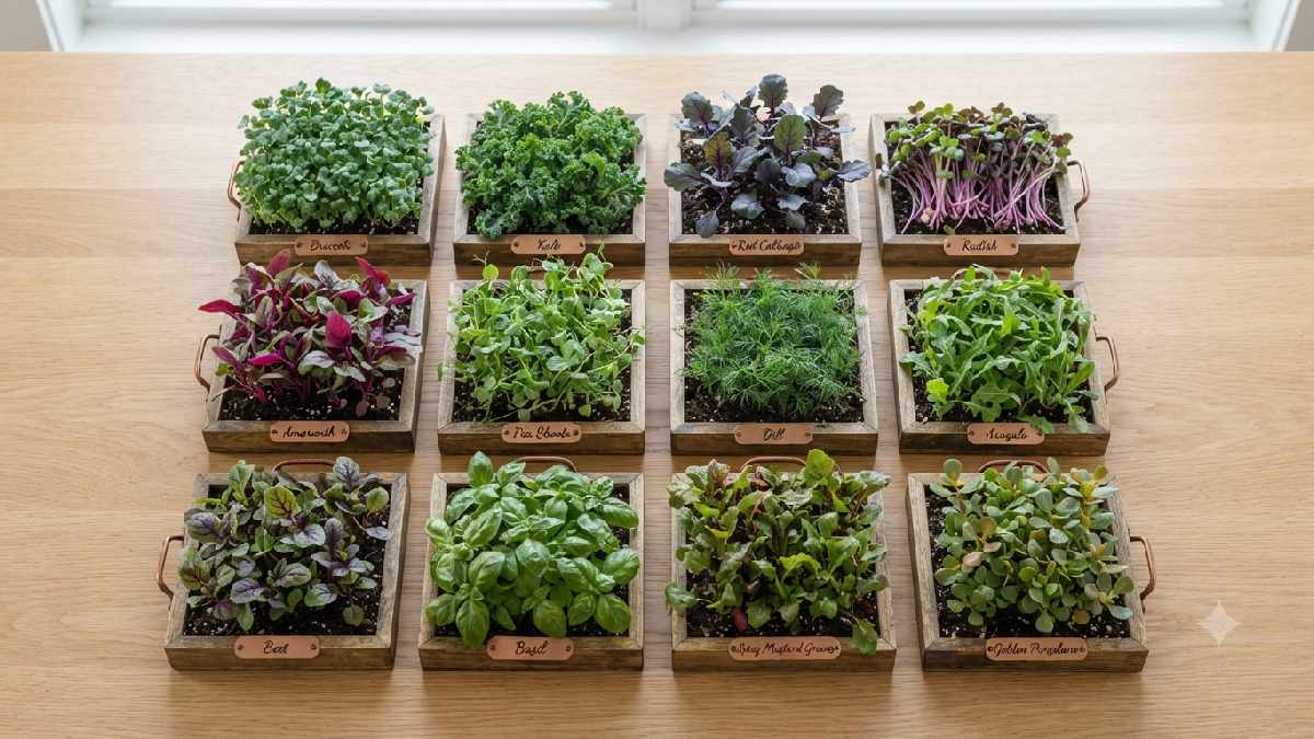 Common Microgreens Found in These Capsules