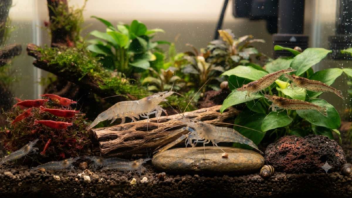 Indoor shrimp species