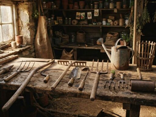 Old Gardening Tools
