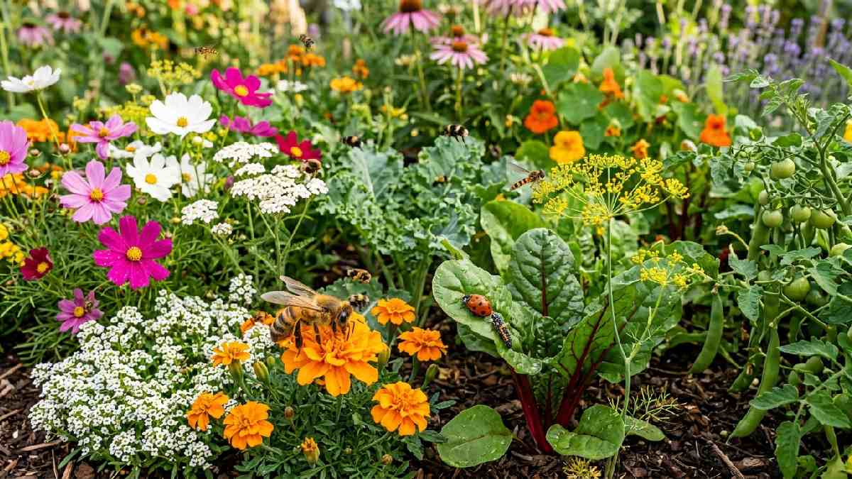 Beneficial garden insects
