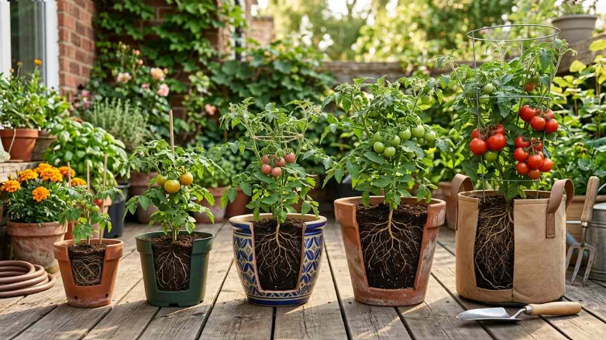 Tomato pot materials