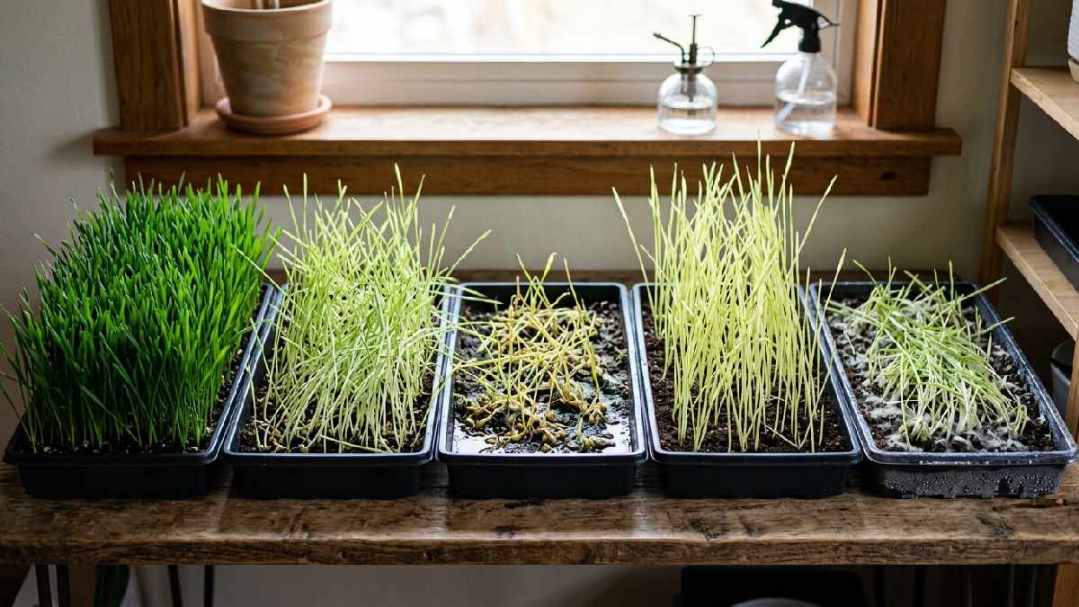 Common wheatgrass growing mistakes