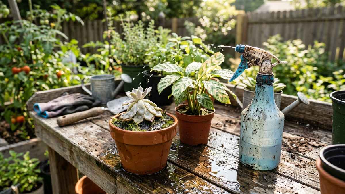 Common spray bottle mistakes in gardening