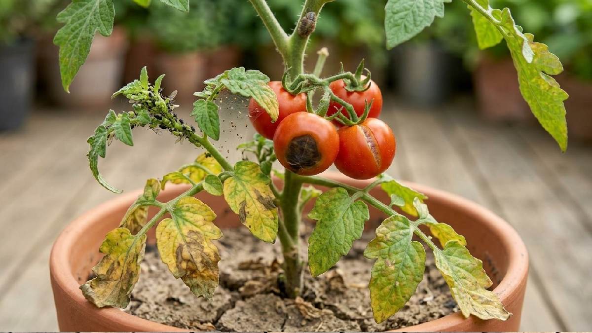 Common tomato plant problems