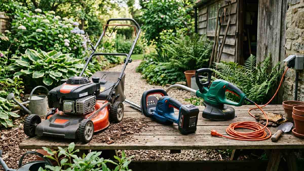 Corded cordless and petrol tools