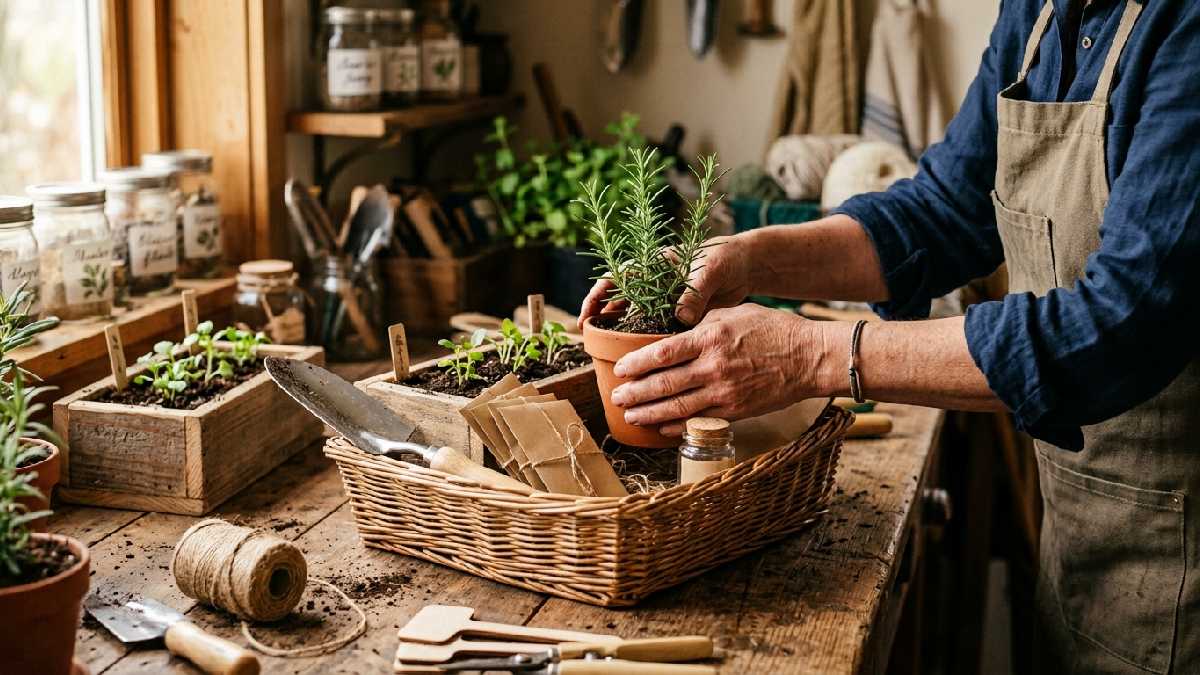 DIY gardening gifts for Father's Day