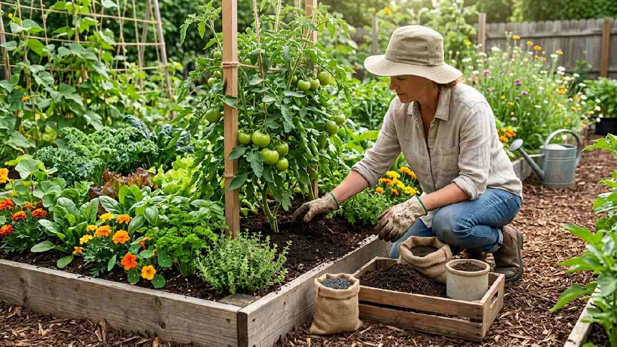 Organic plant fertilizer