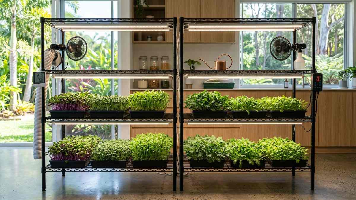 Growing microgreens across Australia