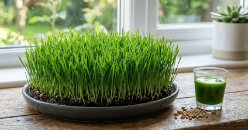 Wheatgrass Microgreen