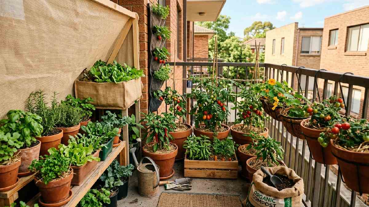 Organic container gardening