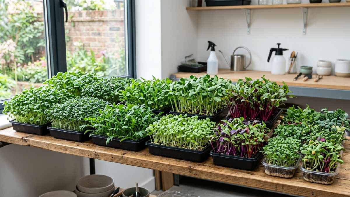 Choosing microgreen seeds based on growing goals