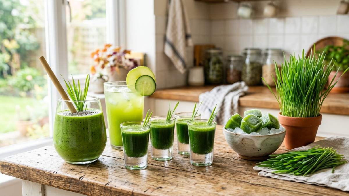 Simple ways to enjoy fresh wheatgrass