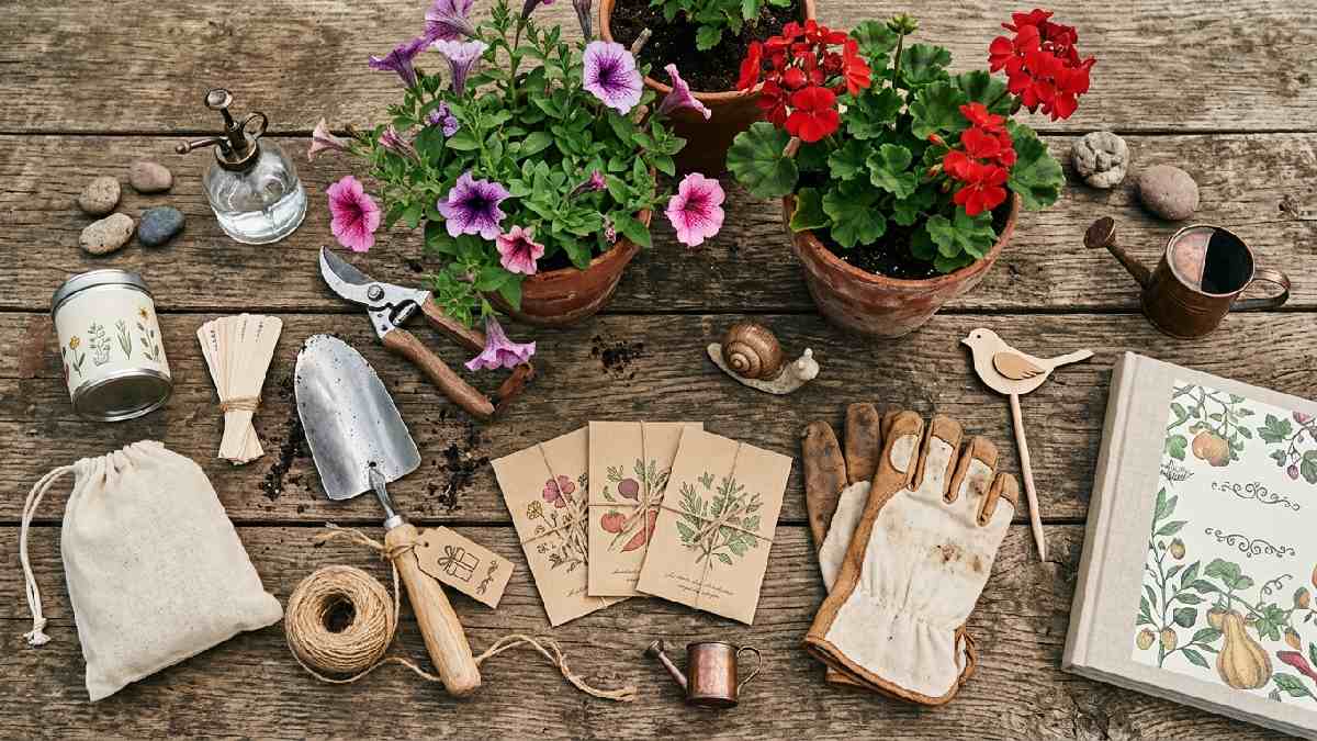 Gardening plants tools seeds and supplies