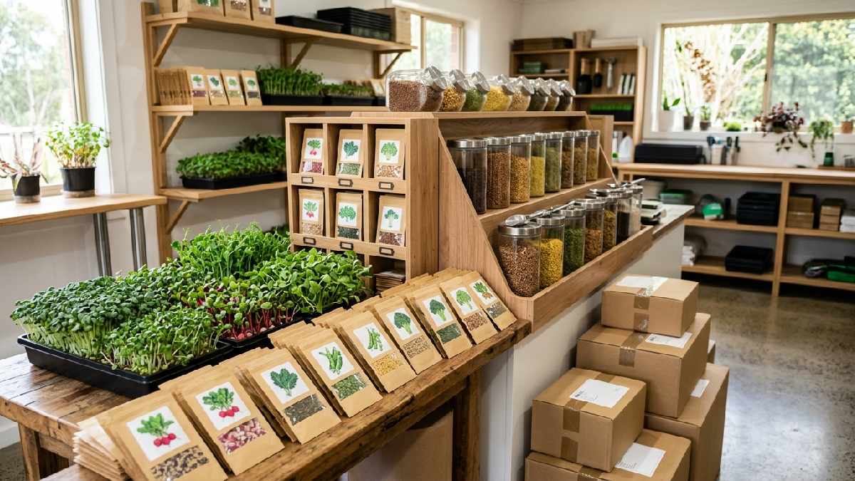 Buying microgreen seeds in Australia
