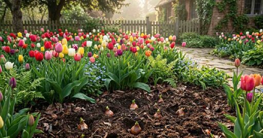 How to plant tulip bulbs