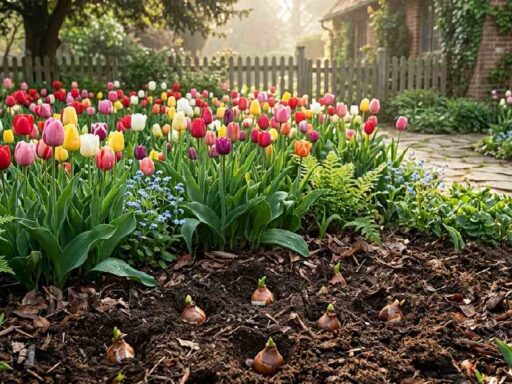 How to plant tulip bulbs